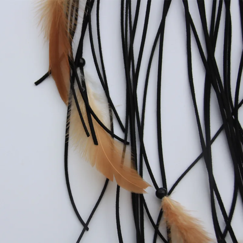 Black Dreamcatcher DIY Hot 2019NEW Hanging Quality Ornament Birthday Valentine Handmade Wind Chime Gift Indian Pendant Lovely | Дом и сад