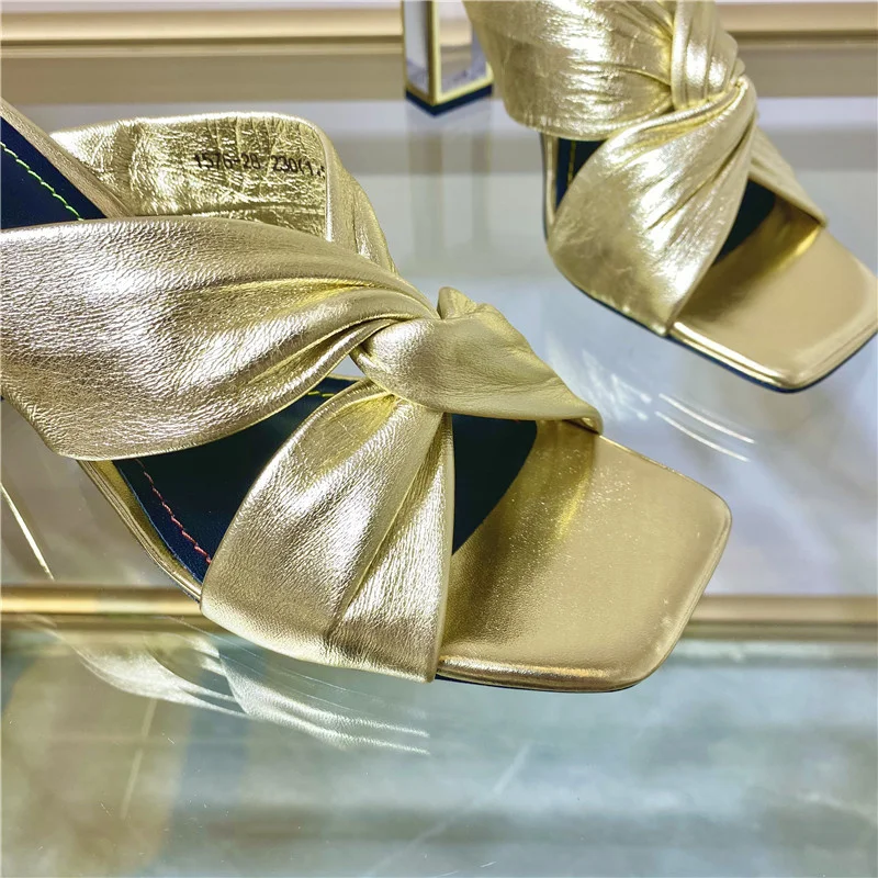 

New Women's Slippers Summer Women Square Toe Sandals Ladies Pu Transparent Female Fashion Woman Sandals Women Shoes Slides