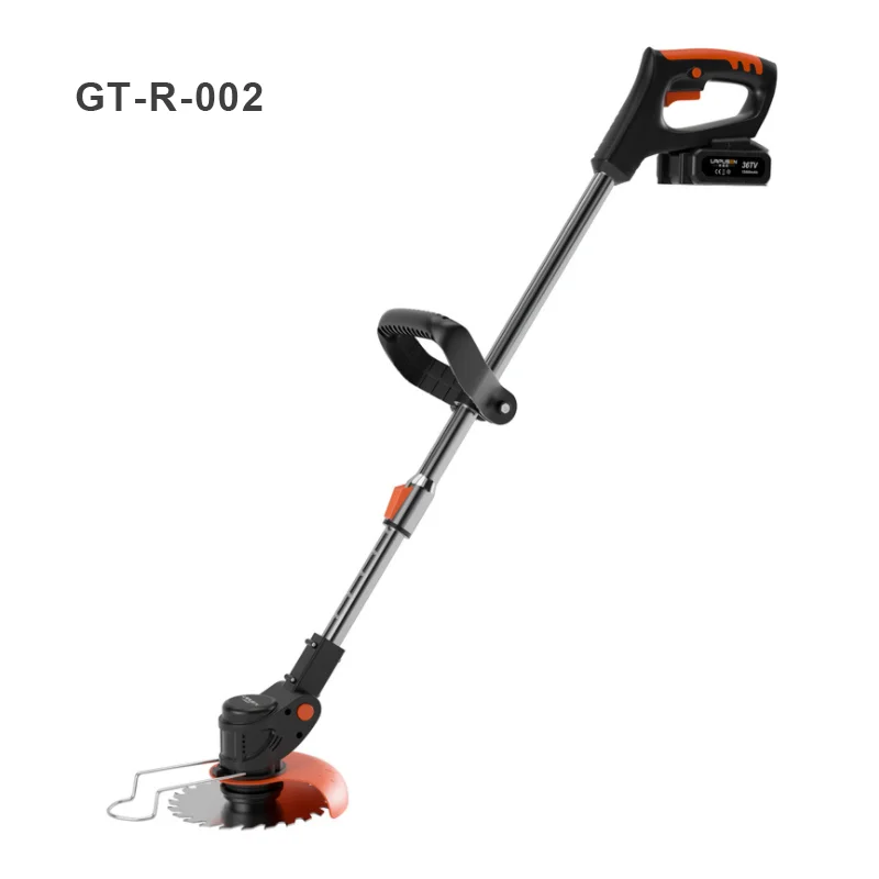 

Portable Garden Tools 1800W 10000mA Metal Blade Grass Cutter With Handle