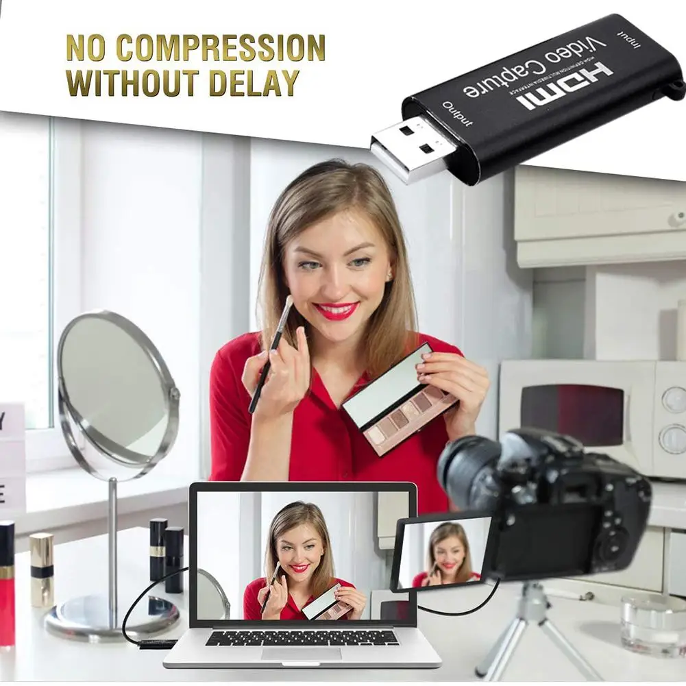 Карта видеозахвата HDMI к USB 2 0 аудио записывающее устройство игра записывающий