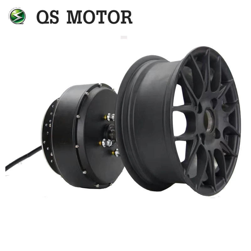 Съемный одновальный мотор ступица QS 2000W 260 V1 72V50KPH для маленького электронного