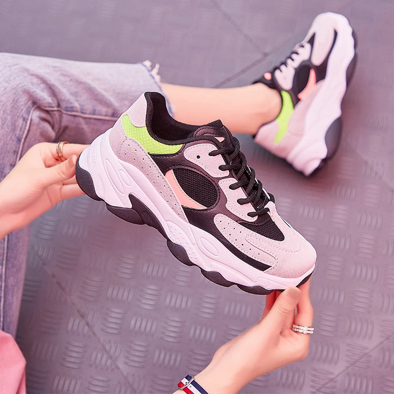 Женская Повседневная обувь в винтажном стиле танцевальный свет дышащие