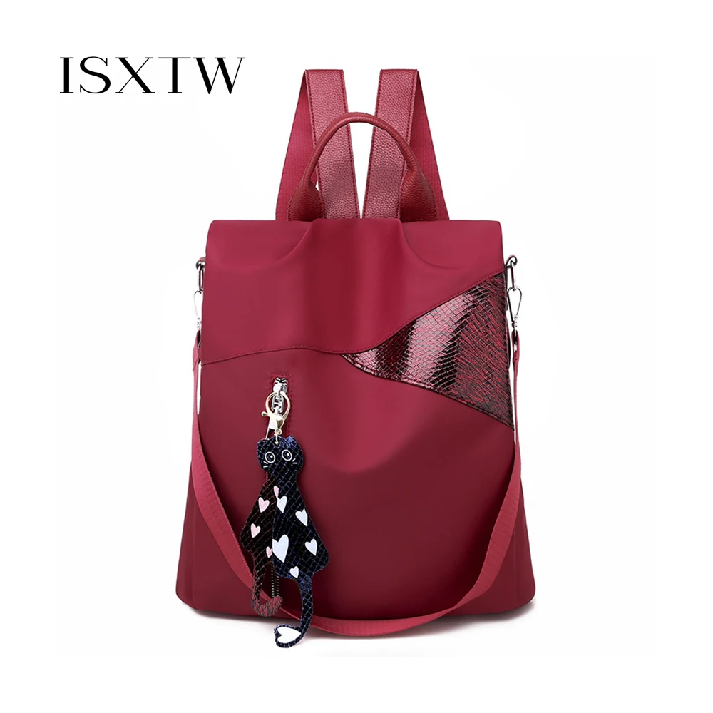 ISXTW женские повседневные для девушек многофункциональные противоугонные