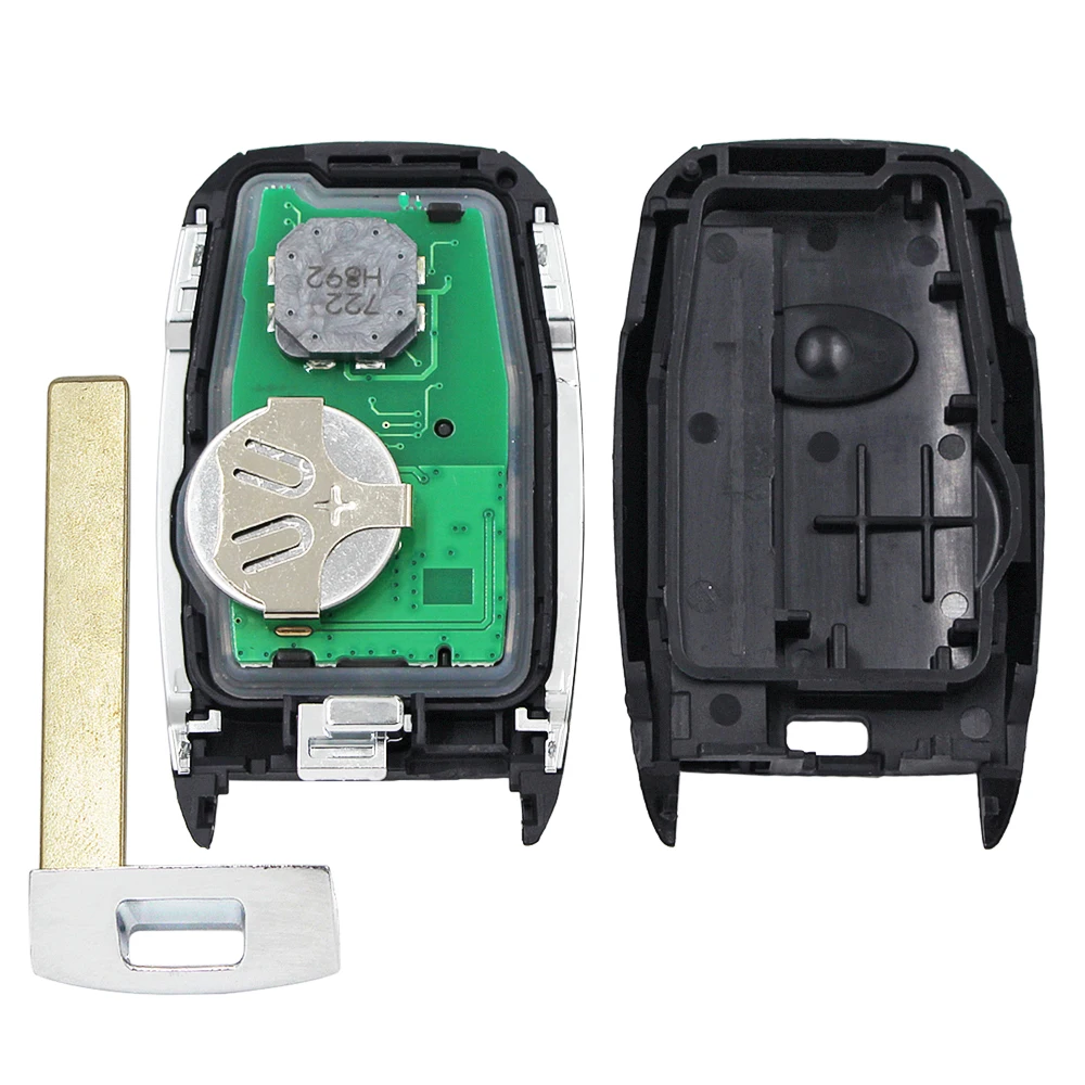 Keyless-Go 4 Button Remote Key (SUV) FSK 433.92MHz NCF2971X / HITAG 3 47 Chip HU134 for Kia Niro 2016-2019 P/N: 95440-G5000 | Автомобили и