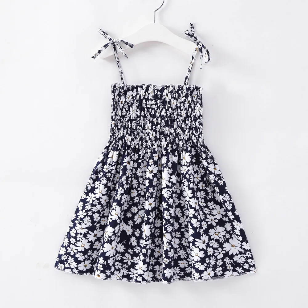 Kids Dresses for Girls Children Princess Dress Toddler Baby Flower Print Sundress 1 2 3 4 5 6 7 Years Girl Summer Elegant | Детская