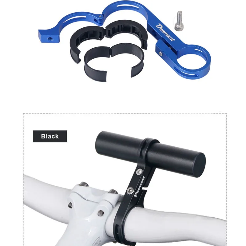 10 см велосипедный руль Расширенный кронштейн для велосипедной Фары Держатель