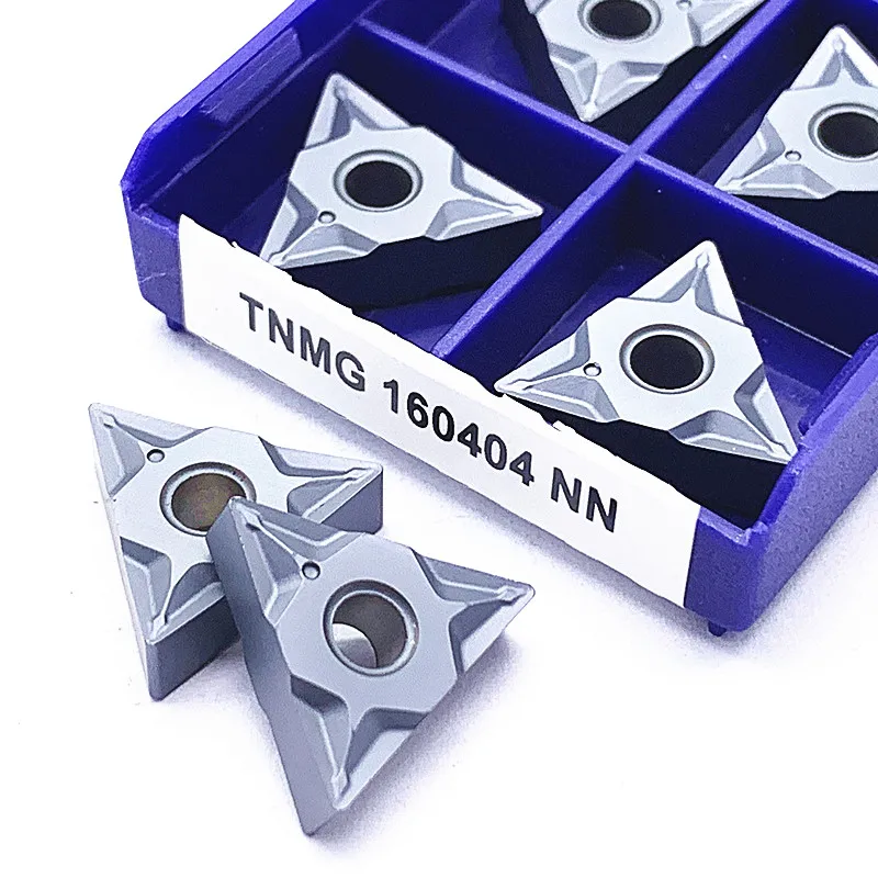 TNMG160408 NN LT10 Карбид вставить токарный инструмент CNC Внешний TNMG 160408NN для Стали