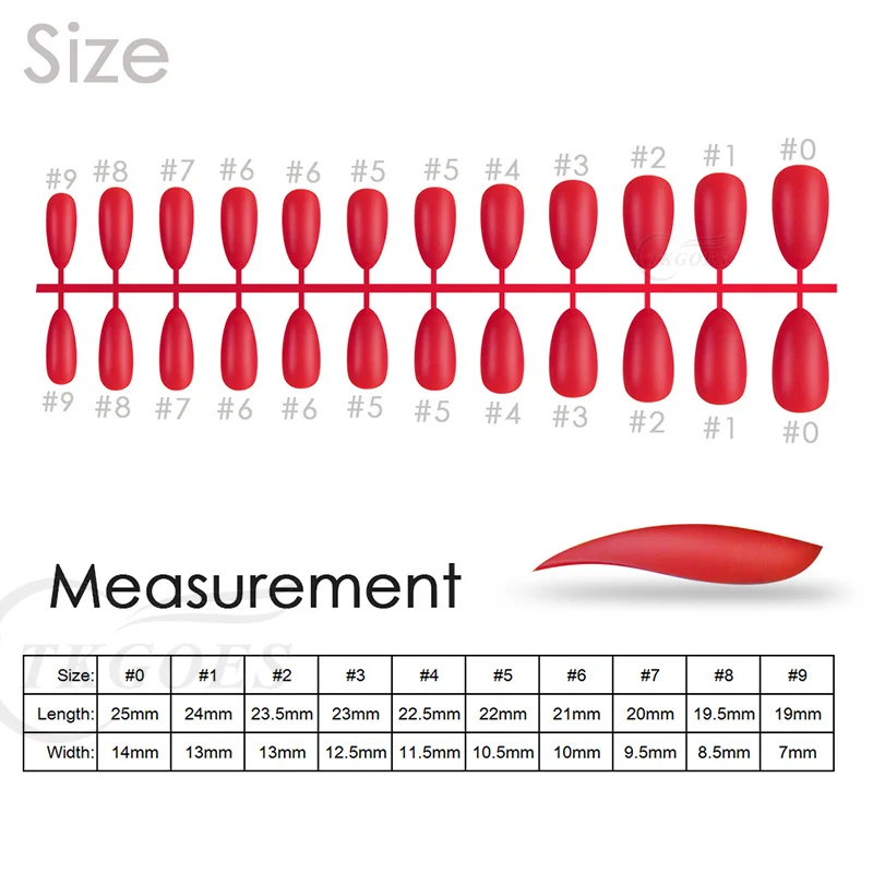 24 шт./компл. накладные ногти из миндаля матовые тонкие полностью Поддельные Типсы