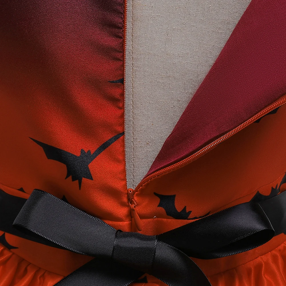 

Princess Funny Girl Dress Summer Birthday Party Dresses For Girls Children's Costume Halloween kids clothes Bow