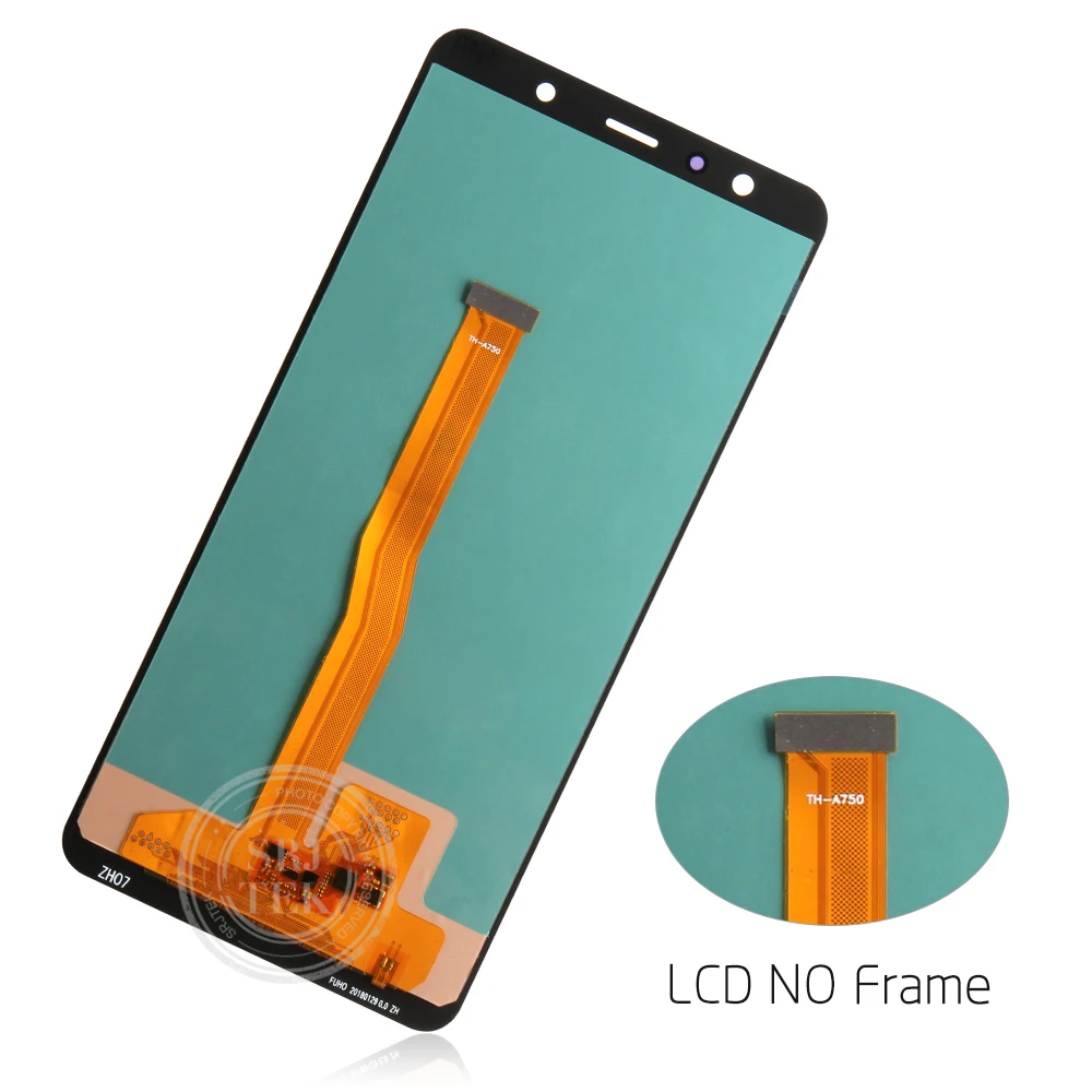OLED/IPS 6 &quotдля Samsung A7 2018 A750F ЖК дисплей A750 с сенсорным экраном и цифровым