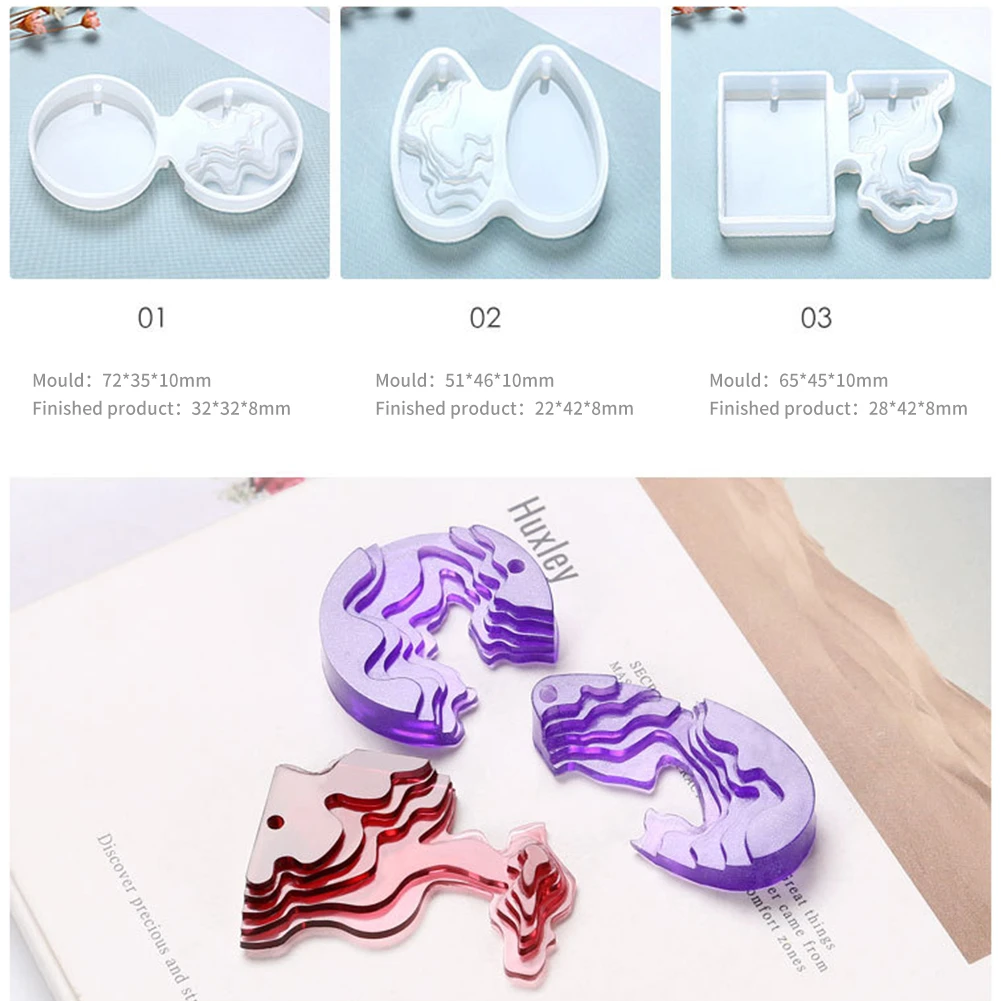 Прозрачная силиконовая форма высушенный цветок декоративная горная эпоксидная