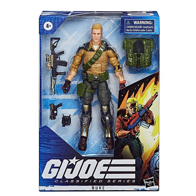 

Hasbro GIJOE Original Anime Figures Storm Shadow Snake Eyes Duke Dest Ro Scarlett Action Figure Collection Model Boy Toy