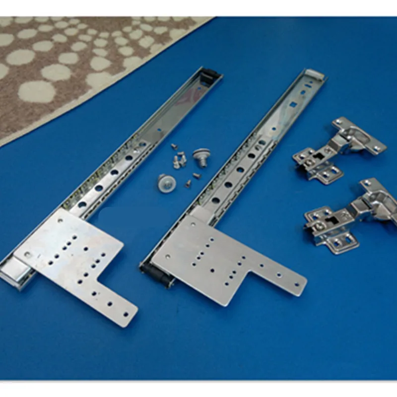 

Coneal Folding Pocket Slide Pivot Door Hardware Inset Application Flipper TV Closet Cabinet Cupboard