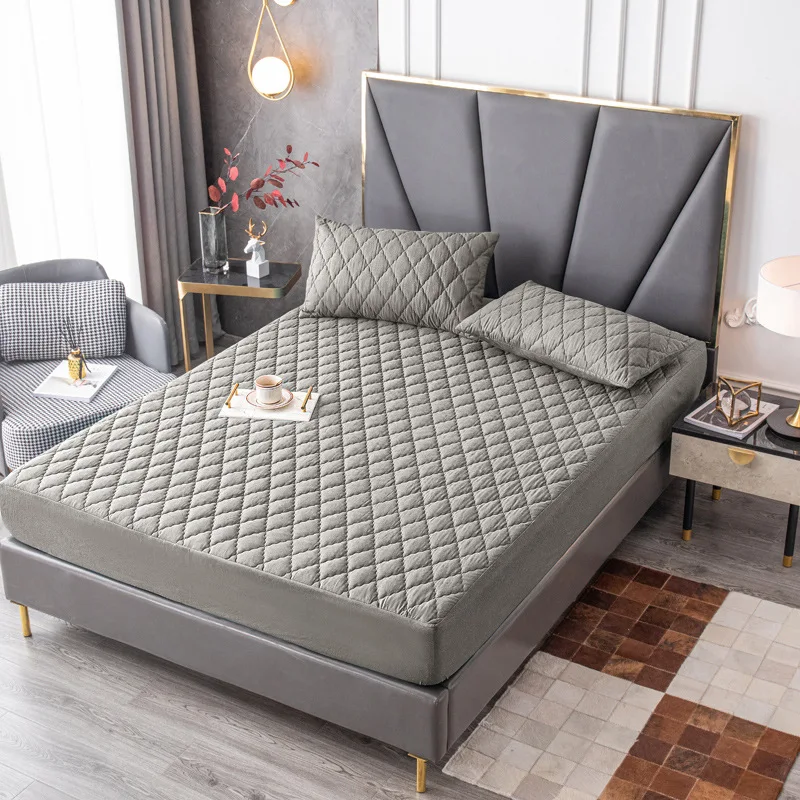 

Clip cotton Waterproof mattress cover twin bedroom dustproof queen king mattress protector baby separate urine matress for bed