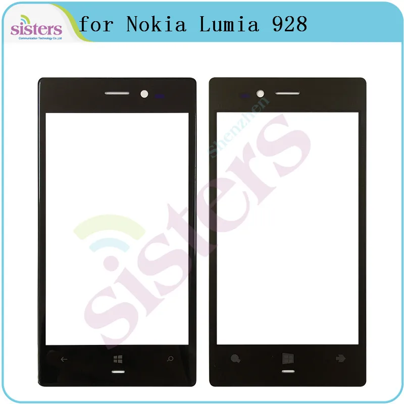 Стеклянный объектив для Nokia Lumia 928 переднее Сенсорное стекло передний экран