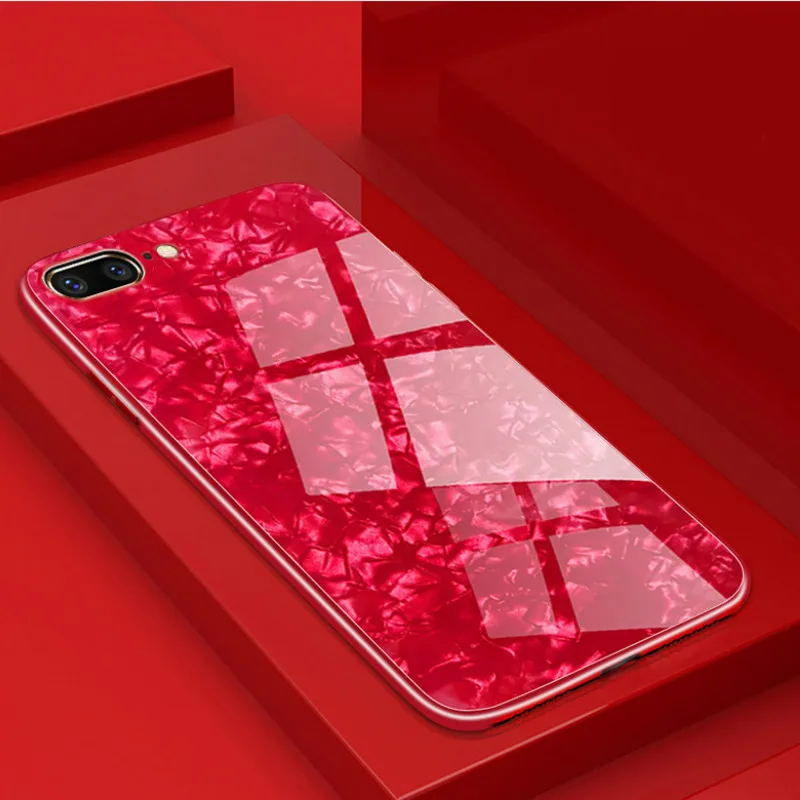 Стеклянный чехол для телефона для Iphone 7, 8, 6, 6 S, защита от падения, задняя крышка для Iphone XR X, XS MAX, ультратонкий, мягкий, ТПУ, серебристый чехол, роскошный
