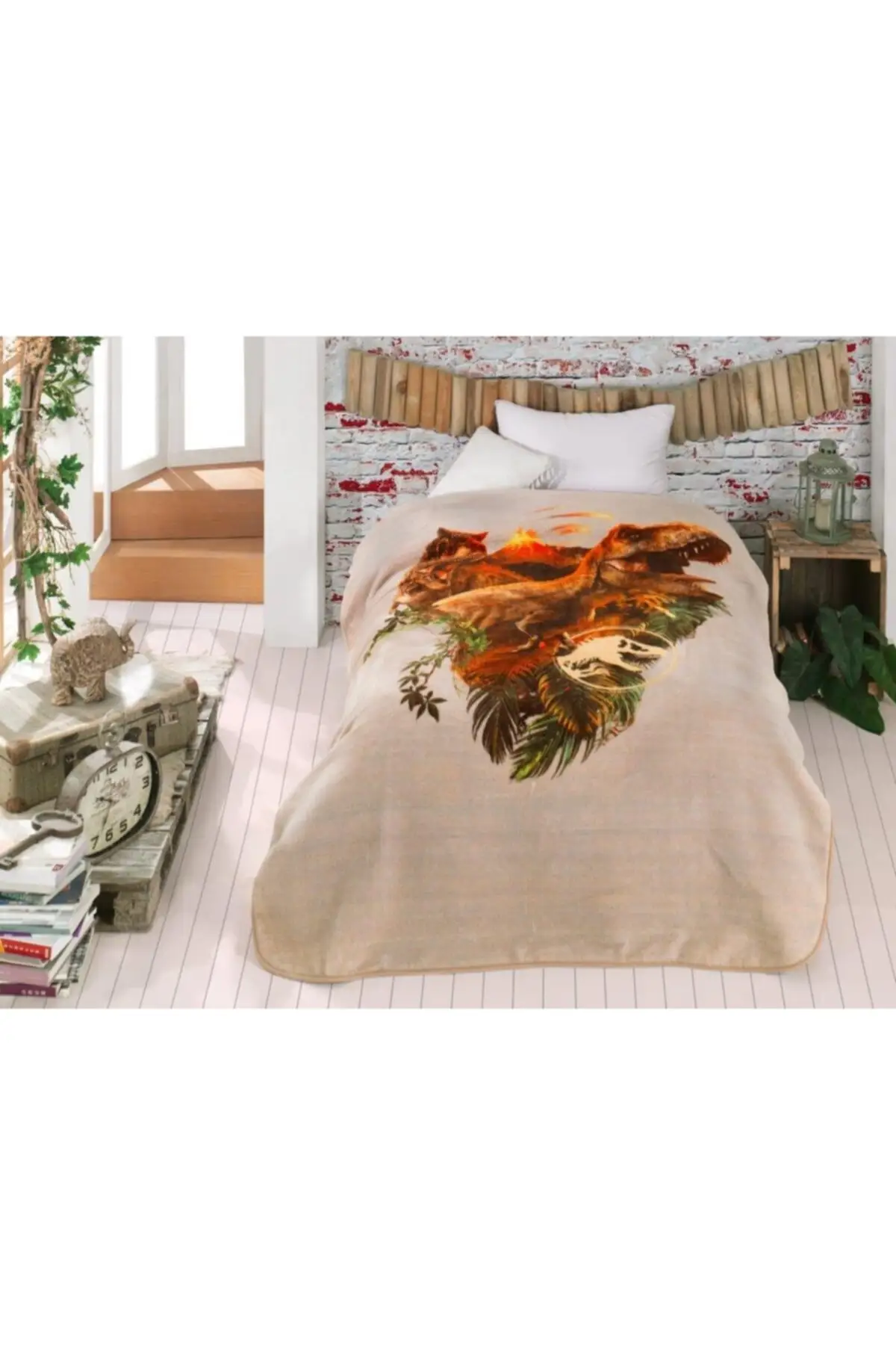 

Tek Personality Licensed Blanket Jurassic World Trex