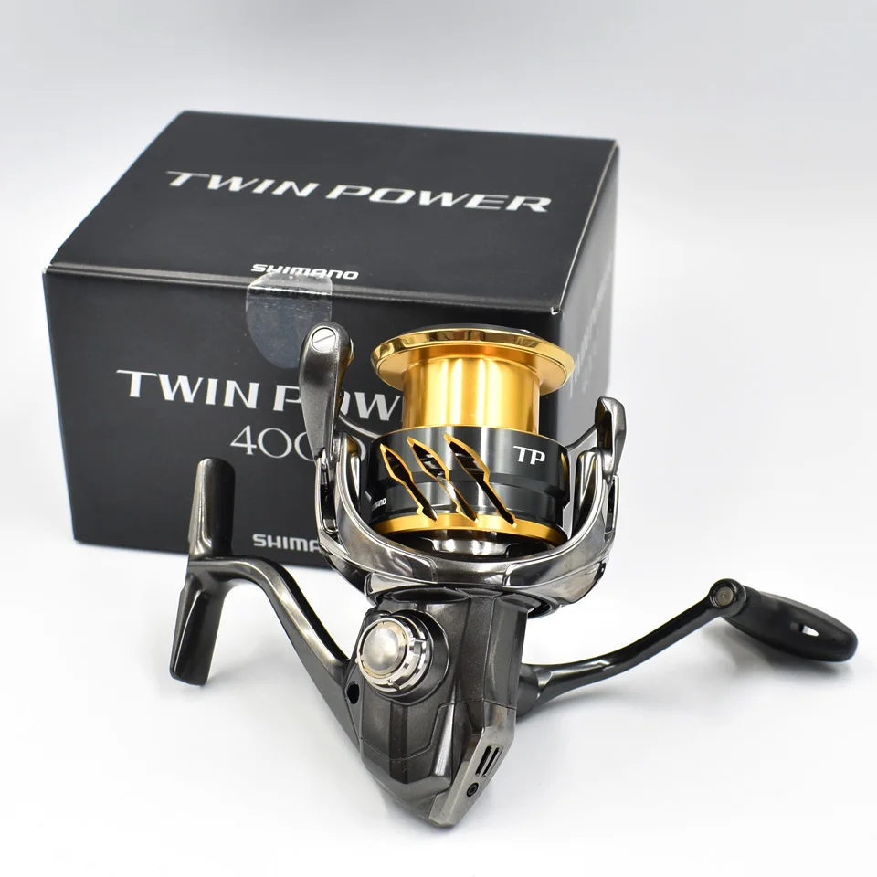 Спиннинговая Рыболовная катушка SHIMANO TWIN POWER 5 1: 1/5.3:1/6 2: 1 металлический корпус 9 + 1BB
