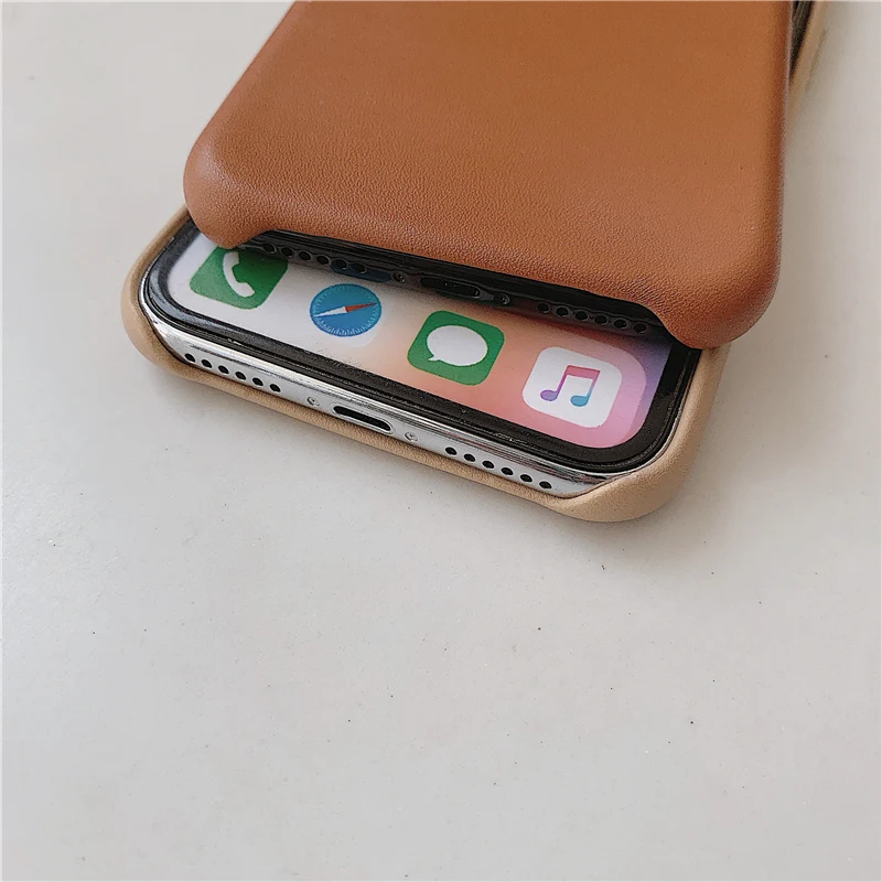 For iphone 13 12Pro Max case Solid color PU leather case for iphone 14 14pro 11 13 11Pro Max XR XS 7 8 Plus protective cover