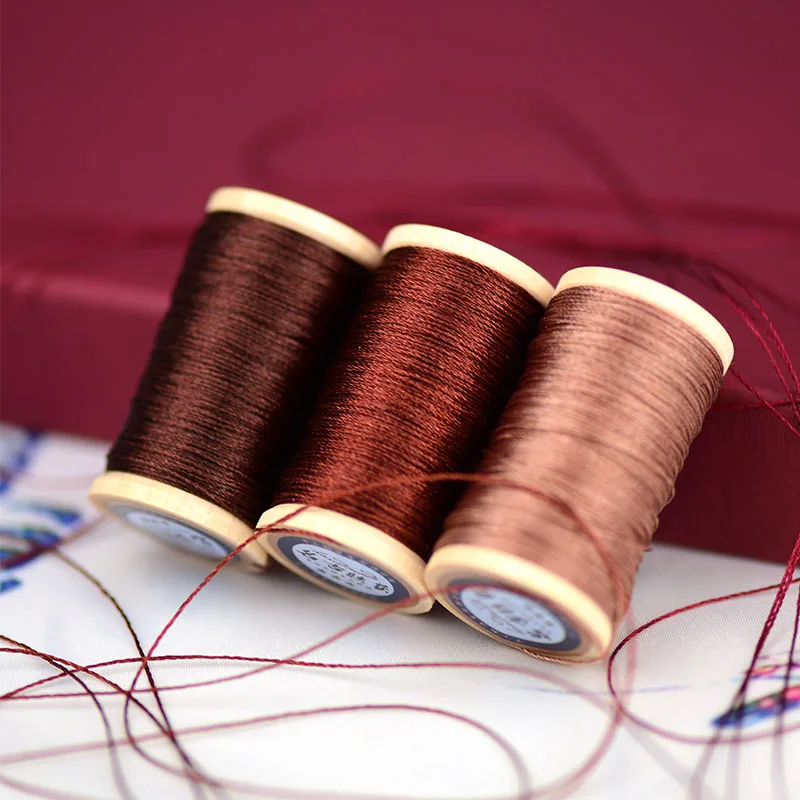 Вышивка нитки кисточки линия рулон 0 3 мм полиамидное волокно ручной работы 50 м