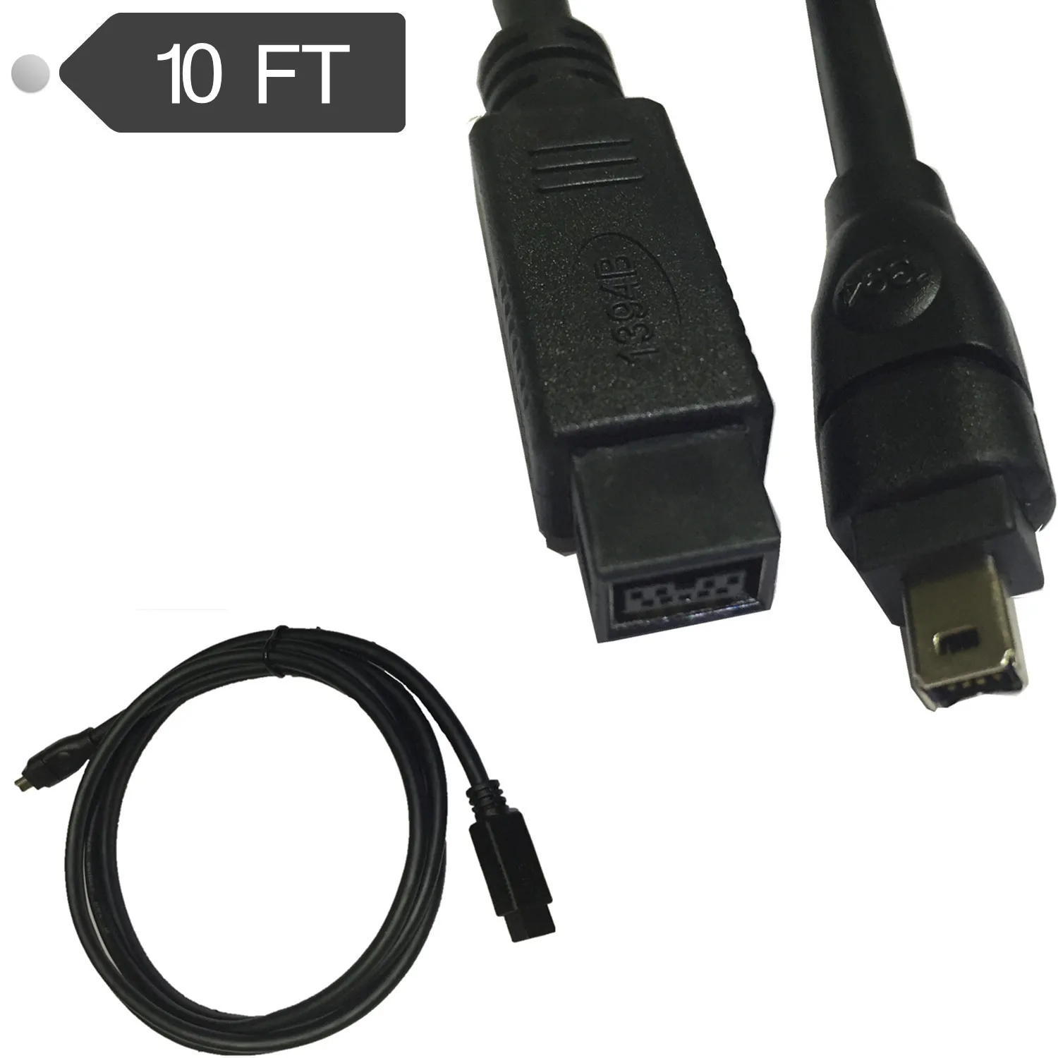Кабель Firewire 1394-Firewire 800 черного цвета 9 Pin штекер-4Pin 400 м 3 1 5 | Компьютеры и офис