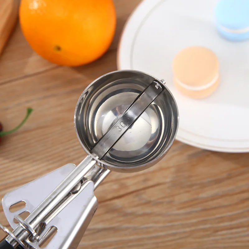 Ложка для мороженого из нержавеющей стали кухонный прибор приготовления печенья