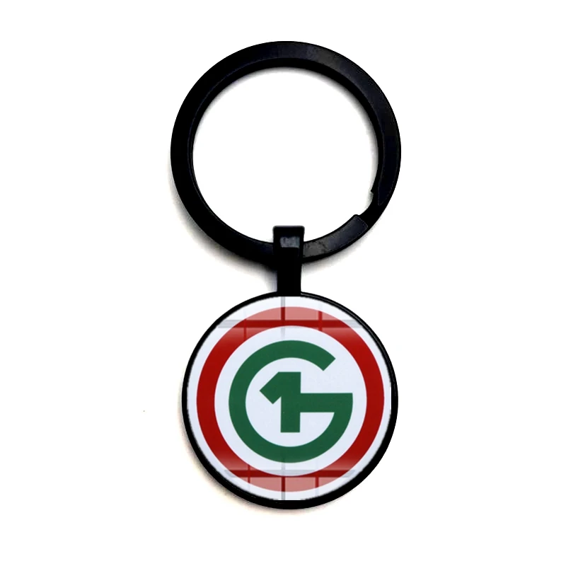 

2020 Fashionable and Attractive 01G Keychain Fashion Simple Cartoon Glass Cabochon Alloy Keychain Collection Keychain Jewelry