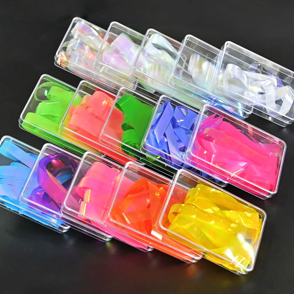 20 штук * 50 см нейл-арта симфония Стекло Бумага бумажная коробка украшения ледяной