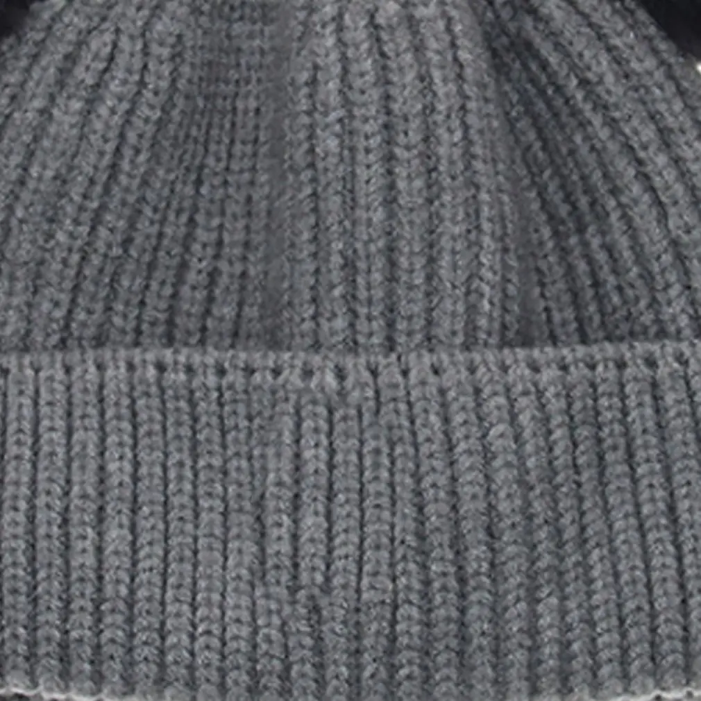 Зимние вязаные детские шляпы 2018 для мальчиков и девочек Милые однотонные шляпа с