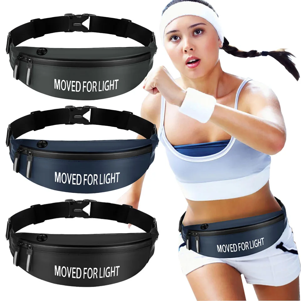 

Men And Women Waterproof Pockets Outdoor Sports Running Fitness Cycling Night Reflective Pockets Casual Fashion Mobile Phone Bag