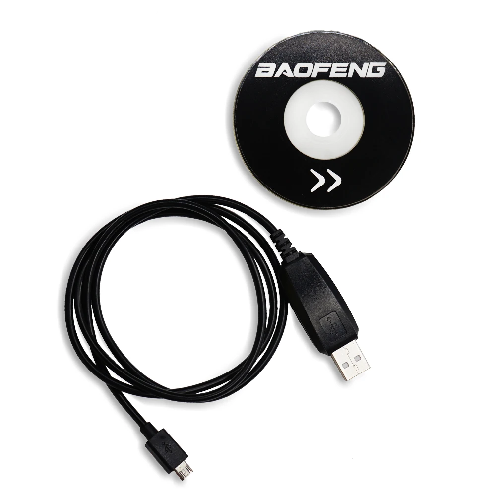 Baofeng Walkie Talkie BF T1 USB Кабель для программирования с CD драйвером программа