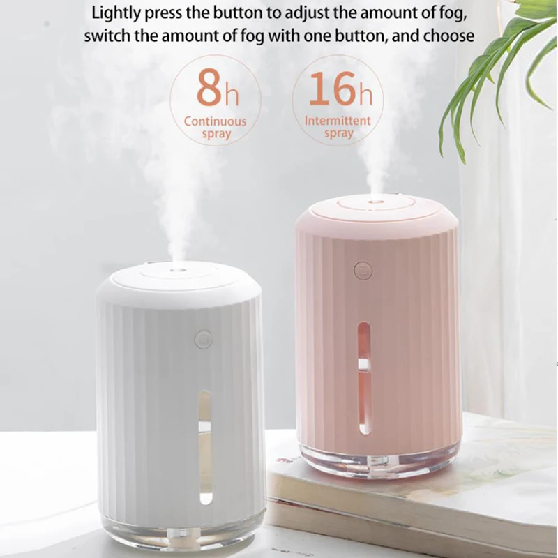 

USB Aroma Oil Diffuser Portable 320ml Electric Air Humidifier Purifier Ultrasonic With Colorful Light For Home Office Car/Home
