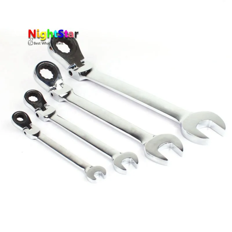 12 мм Фиксированная головка трещотка комбинация гаечный ключ наборы ручной