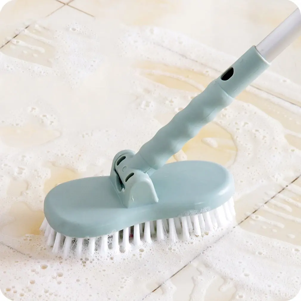 

Retractable Aluminum Rod Long Handle Brush Bathroom Cleaning Brush Bathtub Toilet Tile Brush Home Floor Brush