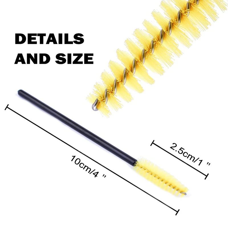 

1000PC Eyelash Brush Eyelash Roller Head Black Disposable Mascara Cosmetic Tools Makeup Brushes