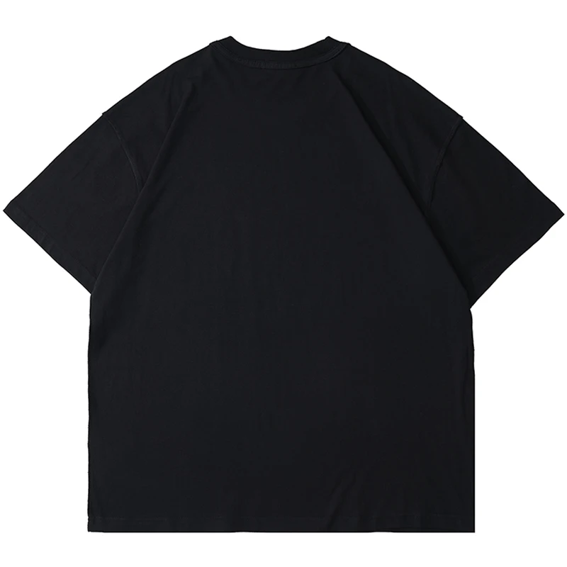 

100% Cotton T shirts Mens Hand-Painted Graffiti T Shirt Unisex Hiphop Short Sleeve Shirts 2021 Summer O-Neck Oversize Tops Tees