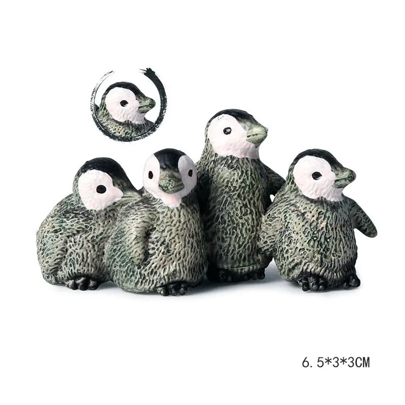 Яркие Пингвин модель симуляция дикой природы фигурку развивающие морские