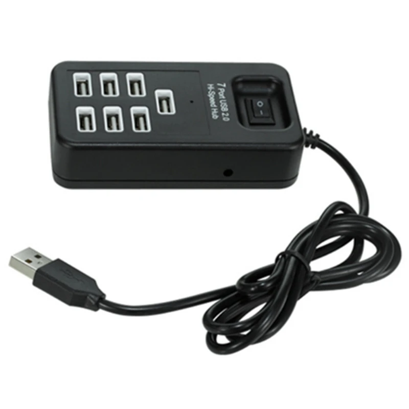 7 портов USB 2 0 концентратор расширения высокоскоростной сплиттер удлинитель