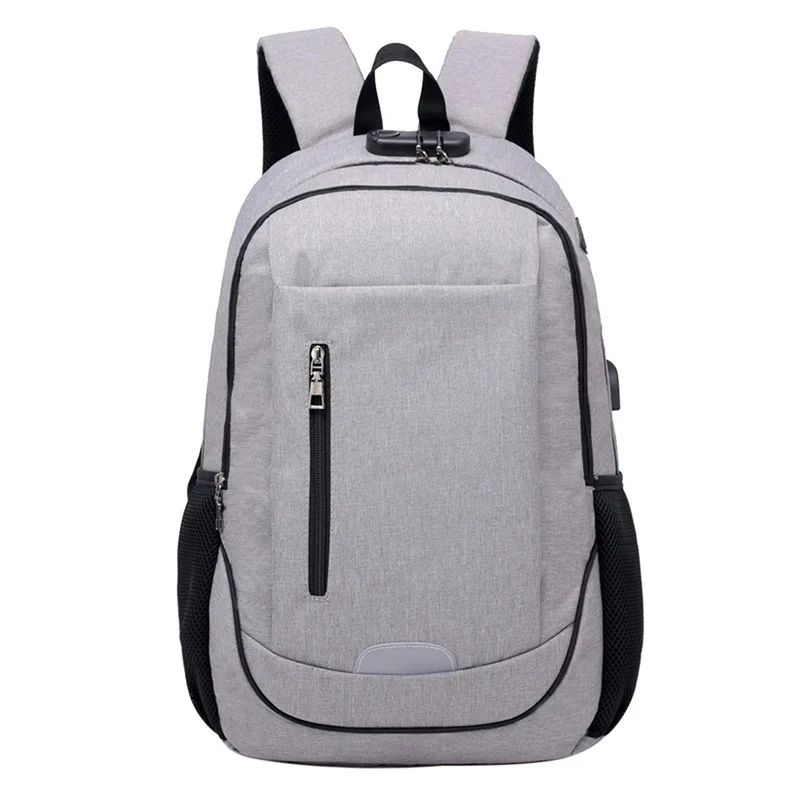 light grey B Litthing, мужской рюкзак, школьный, студенческий, Loptop Backbags для IPAD, подарок, USB, рюкзак для путешествий, Daypacks, Mochila, Hombre, Back Pack, мужской - Цвет: light grey B