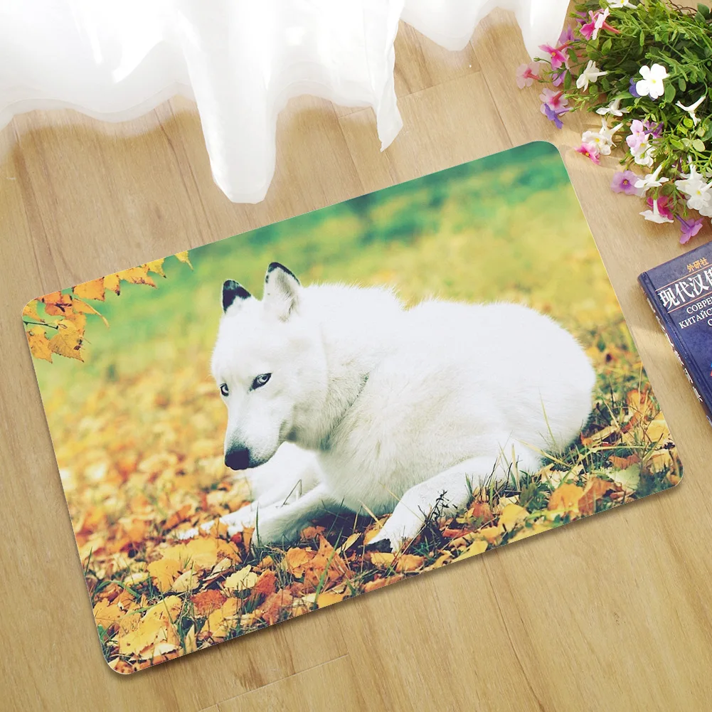 Резиновые коврики Zeegle с 3D изображением животных Придверный коврик нескользящий