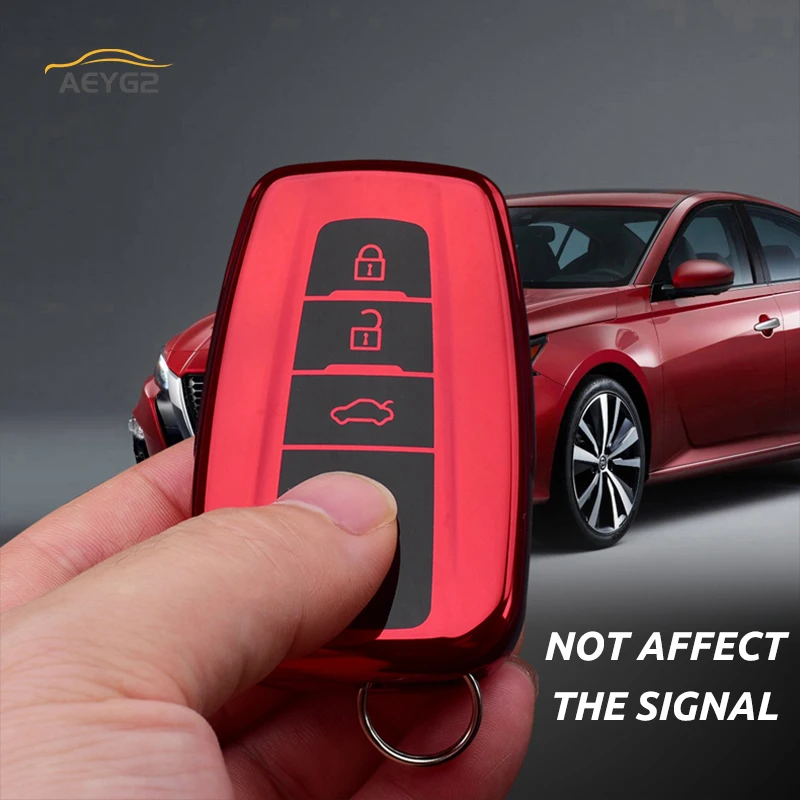 

Soft TPU Car Remote Key Full Cover Case For Toyota CHR C-HR Prado 2017 2018 Prius Camry Corolla RAV4 Avalon 2017 2018 2019 2020