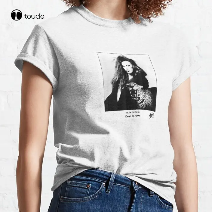 

New Pete Burns Promo Shot Classic T-Shirt Cotton Tee Shirt Unisex