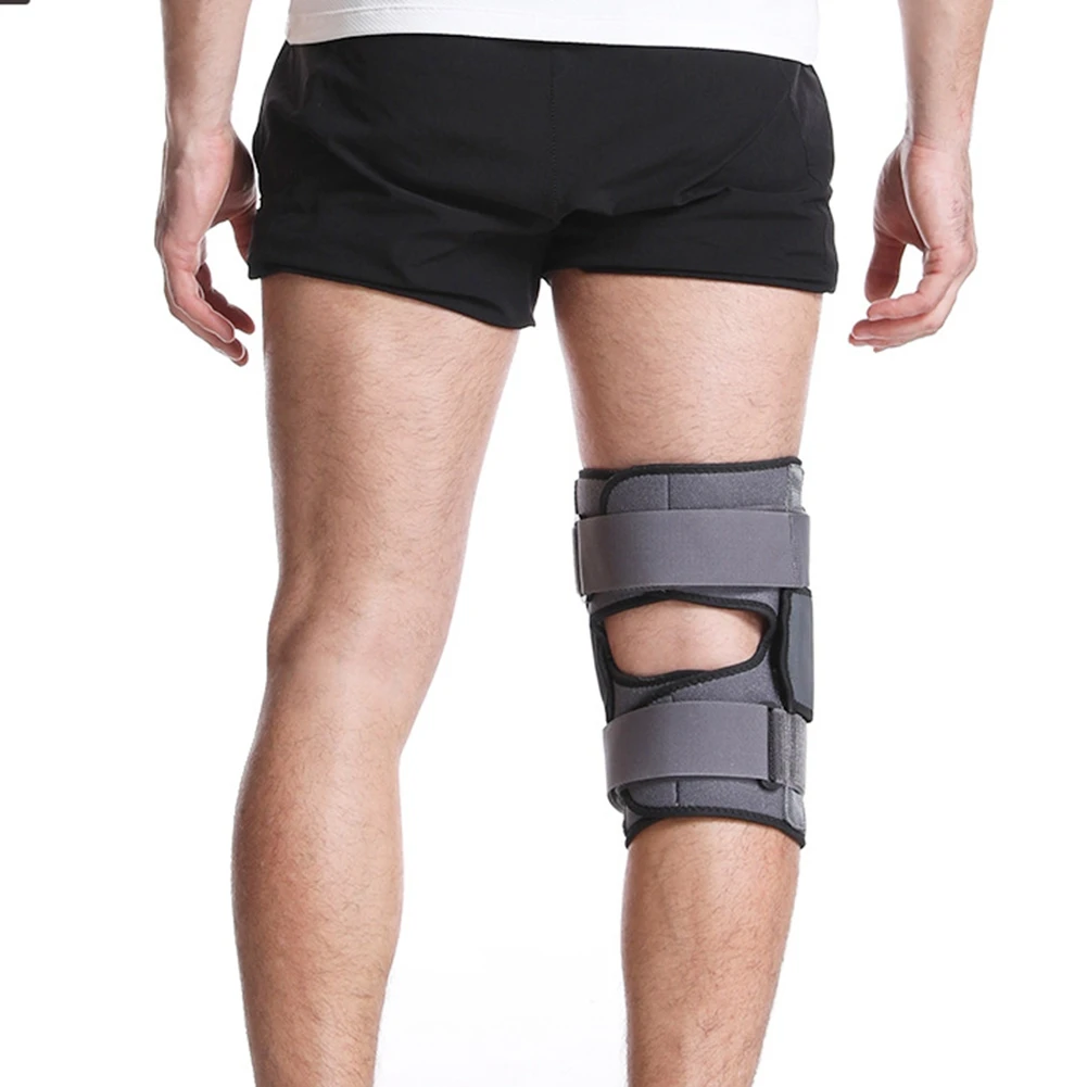 

1 pcs Knee Patella Removable Folding Protector Brace Silicone Knee Pad Running Compression Knee Sleeve Support Sports Kneepads