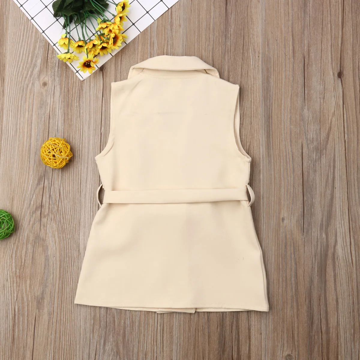 Летняя одежда для малышей Детская девочек Футболка с галстуком бабочкой на талии