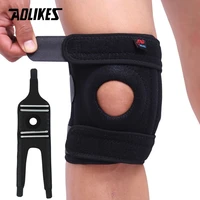 aolikes kneepad adjustable sport leg knee support brace wrap knee protector pads knee cap safety knee brace for basketball