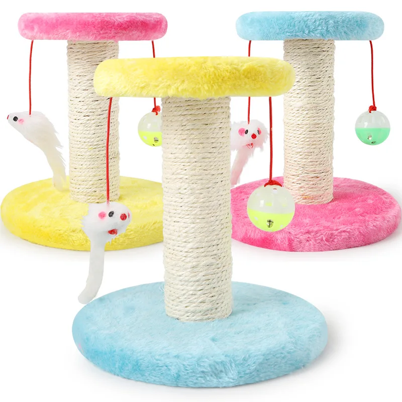 

Cat Scratcher Cat Climbing Frame Hanging Mouse Cats Toy Plush Cloth Cat Scratching Toy High Quality Pet Products
