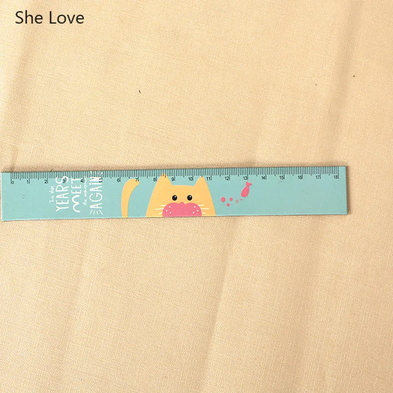 Очаровательная линейка для резки кошек с героями мультфильмов новинка 2019