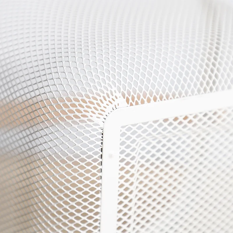 Домашняя фоторамка корзины белая зеленая бамбуковая ручка металлическая