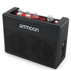 Усилитель для гитары Ammoon POCKAMP со встроенными мультиэффектами, 80 ритмов барабана, поддержка тюнера, функция темпа для гитарных аксессуаров