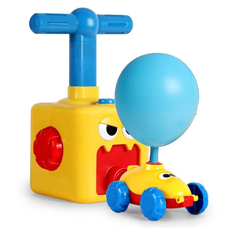 

Balloon Powered Vehicle Launch Pad Balloon Car Children's Inertia Pressing Educational Toy Little Monster Launch Pad Crab Cart